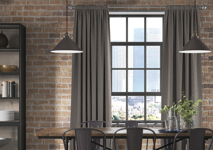 Devonshire, Light Grey - Made to Measure Curtains - Image 3